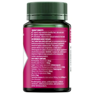 (PRE ORDER) Nature's Own Hair Skin & Nails 50 Tablets shelf life 2yrs